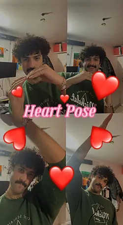 Heart Pose ❤️