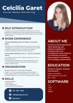Non Marketing Resume Simple Design