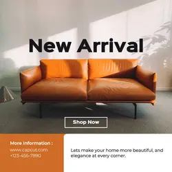 new arrival furniture instagram post