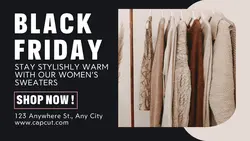 Black Friday Promote Twitter Post