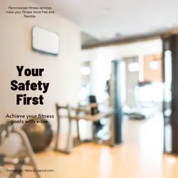 Workout & Fitness Product Display