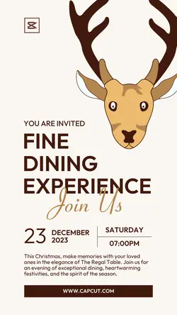 Other Industries Christmas Dinner Invitation