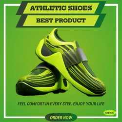 Athletic Shoes Promotion Instagram Post