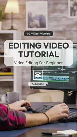 Editing Video Tutorial Youtube Thumbnail 