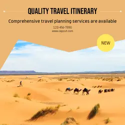 Travel industry Product Display