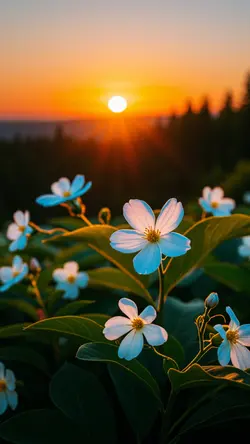 Wallpaper creative poster Flower