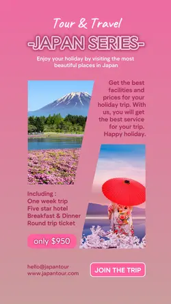 Other Industries Travel Promotion for Instagram Story
