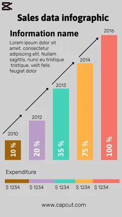 Non-marketing infographic Sales