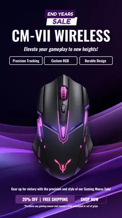 Gaming Mouse Sale - Instagram Story