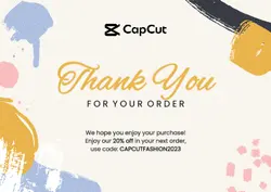 Non-marketing Thank You Cards