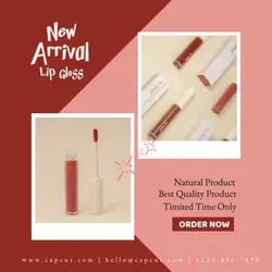 New Arrival Lip Gloss Instagram Post