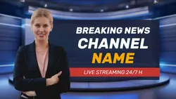 YouTube Thumbnail News channel