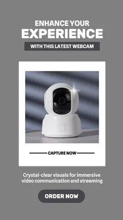 Electronics - Webcam - Instagram story