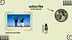 youtube endscreen template white