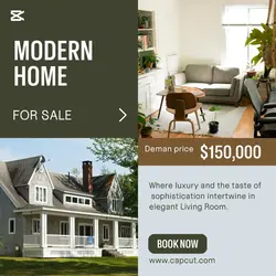 House for sale instagram post