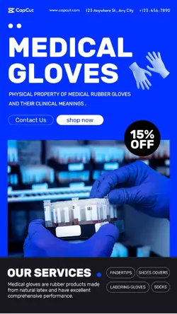 Medical  glove sales Minimalist