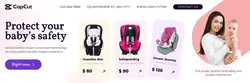 Auto parts Child seat Publicity Simple
