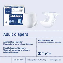 Beauty Adult diapers Details Minimalist