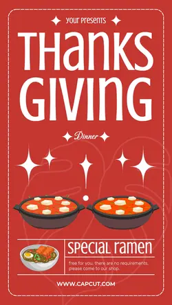 Thanks Giving Instagram Story