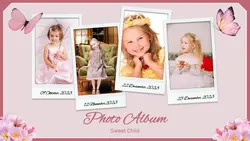 Non-marketing Facebook Cover Album Photo Child