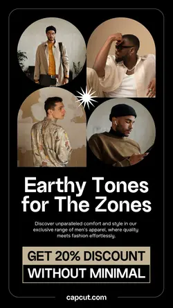 4 Multi-product Image + Men's Clothes Aesthetic