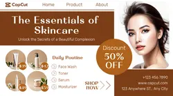 Beauty Skincare Promotion Facebook Ad