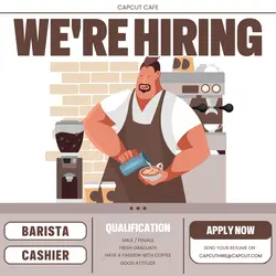 Business BARISTA HIRING Recruitment 