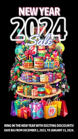 New Year's Day Sale Instagram Story