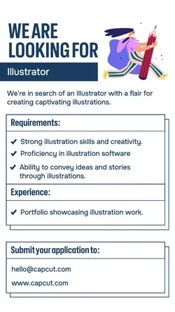 Job Vacancy Introduction Instagram Story