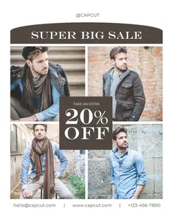 Clothes Display Sale Promotion