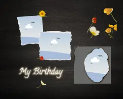 Non-marketing Photo College My Birthday