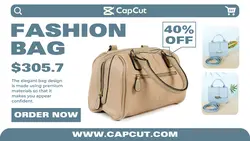 Fashion Bag Promotion Page