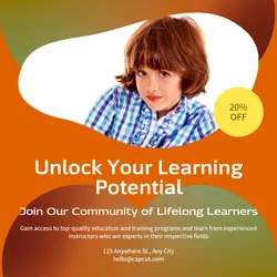 Education and training Invitation