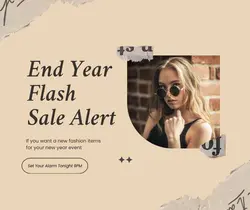 End Of Year Sale Facebook Post