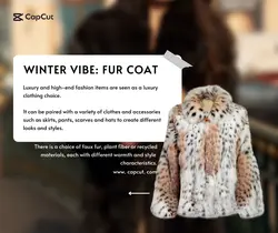 Clothing accessories as a whole show weak marketing fur light luxury