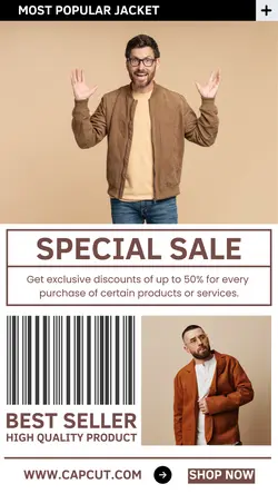 Most Popular Jacket Instagram Story