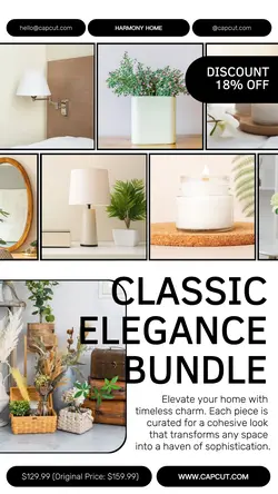 Household Accessories Bundle Sale Instagram Story