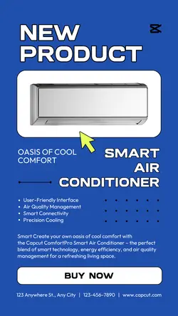 Electronic AC Product Display Instagram Story
