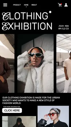 Clothing Exhibition Instagram Story