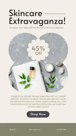 Beauty and Personal Care Instagram Story