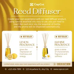 Reed Diffuser Product Display Instagram Post