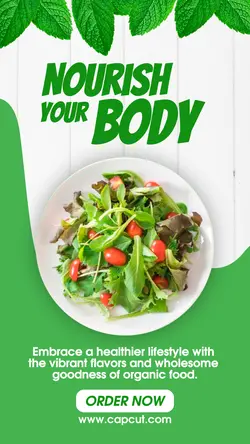 Food and Beverage - Green Instagram Story