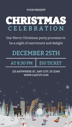 Christmas Celebration Instagram Story