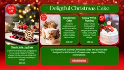 christmast promotion twitter post