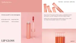 Beauty Lipstick Display Minimalist