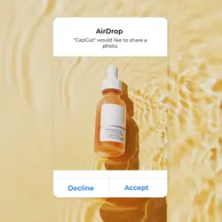 Skin care lotion product display 