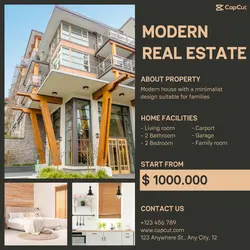 Real estate sale display