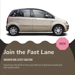 Cars & Auto parts Invitation