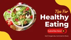Youtube Thumbnail Food Healty Eating
