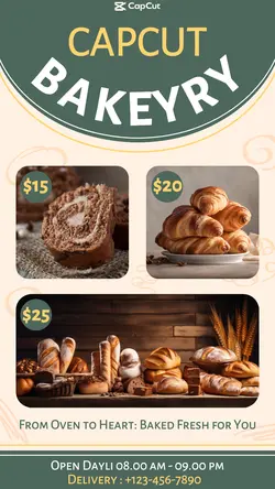 Bakery Promotion Instagram Story